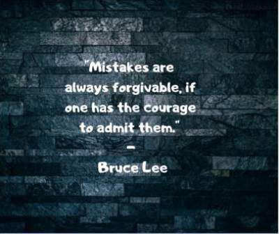 bruce lee quotes on forgiveness 
