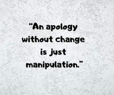 manipulative apology status line quotes for fb and whatsapp