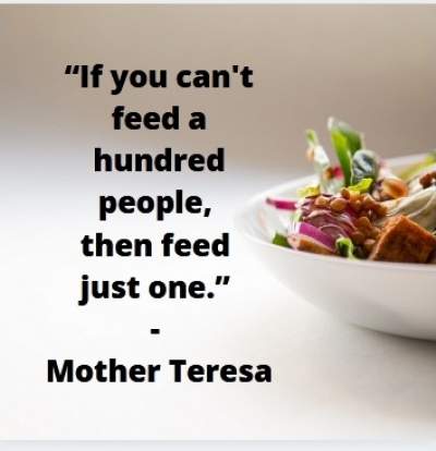 inspirational quotes on feeding the hungry