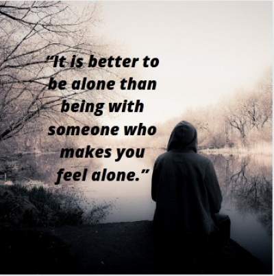 feeling alone status quotes download