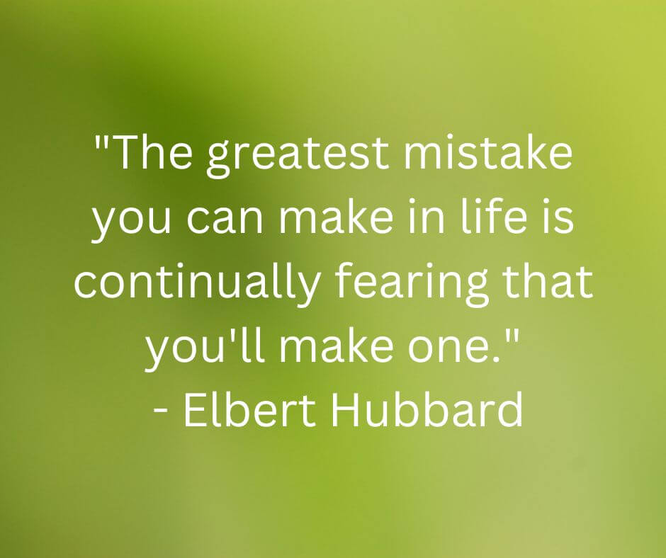 motivational quotes on mistakes by Elbert Hubbard