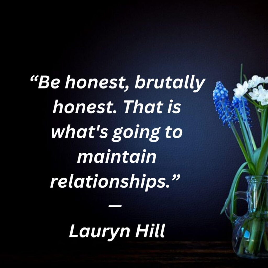 maintaining relationships quotes by Lauryn Hill