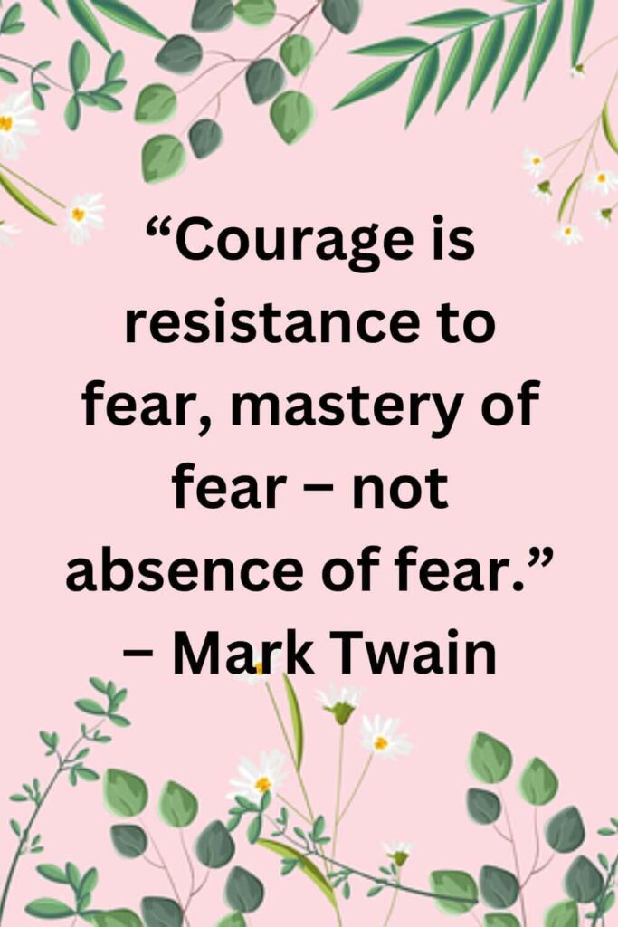 mark twain quotes on courage