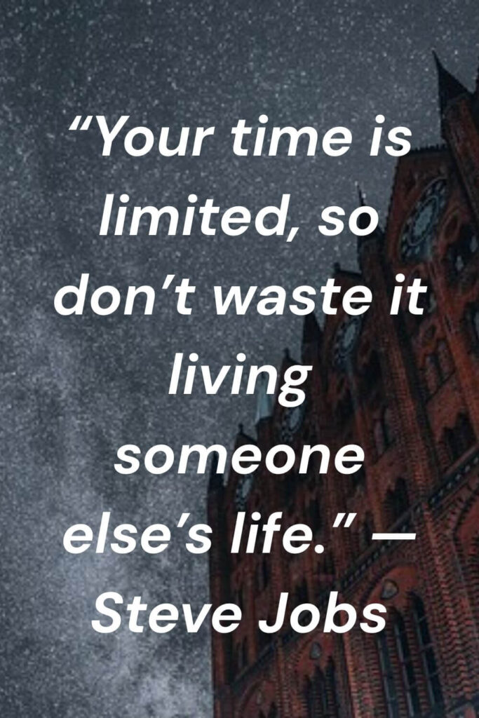 time is limited life quotes