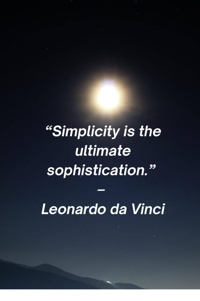 simplicity quotes short