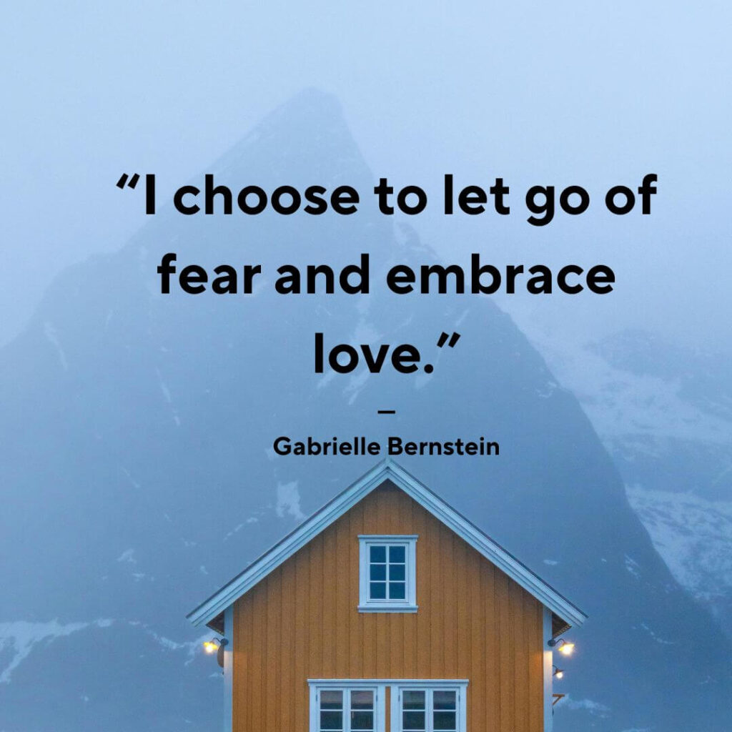 positive affirmation quote on love