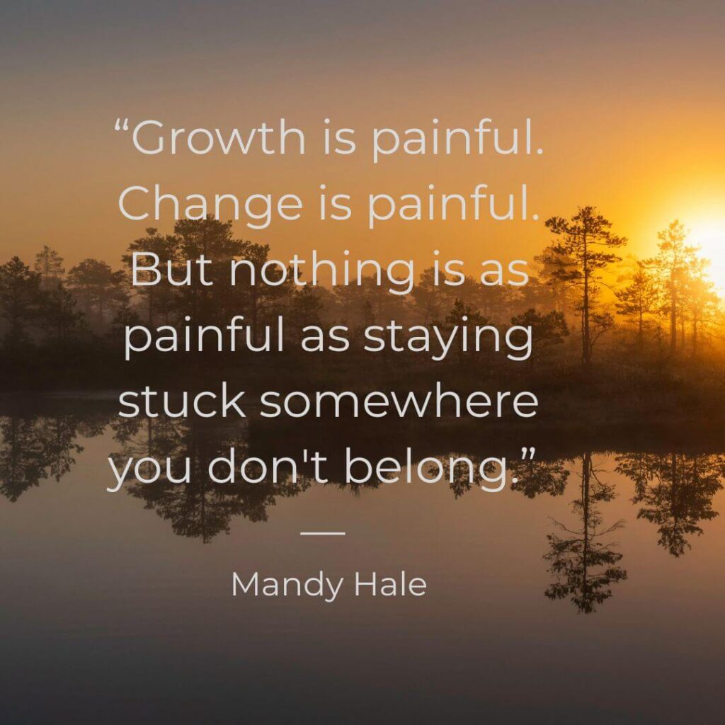personal growth quotes by Mandy Hale
