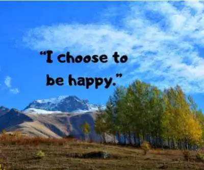 I choose to be happy status for fb and whatsapp