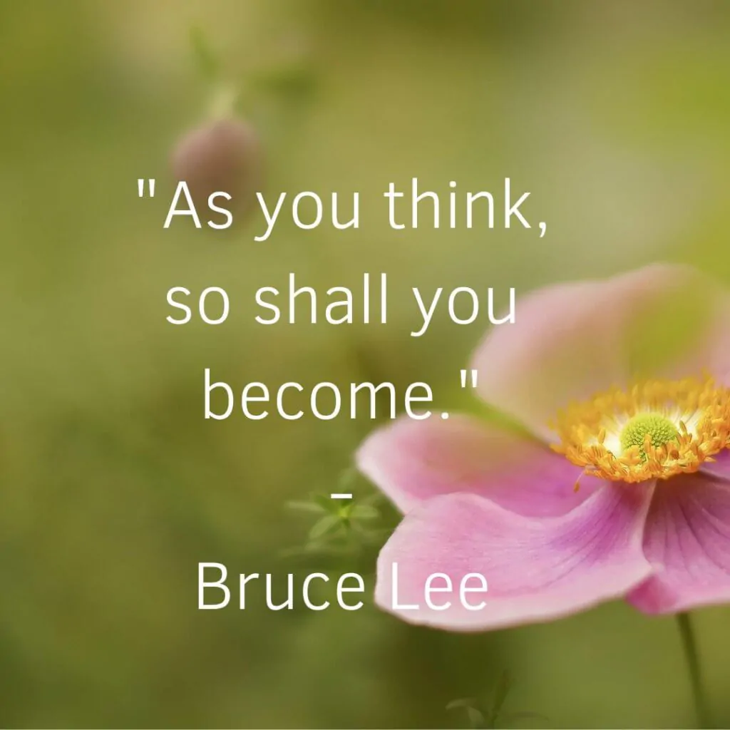 as you think as you become