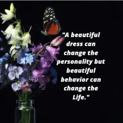 beautiful behavior quotes for whatsapp status