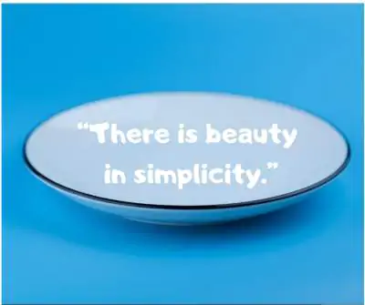 status quotes on beauty in simplicity for whatsapp and fb