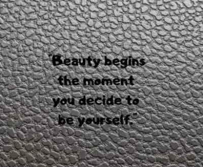 One (1) line beauty status lines