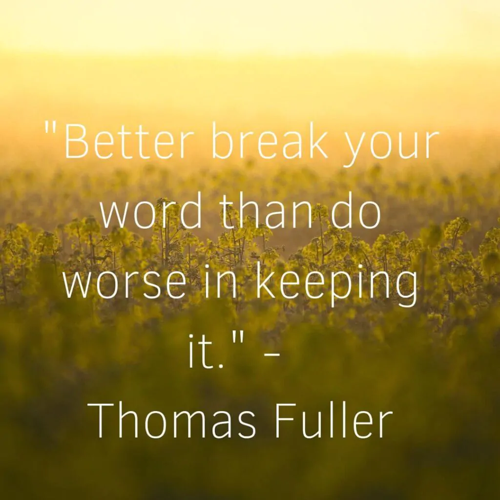 breaking promise quotes