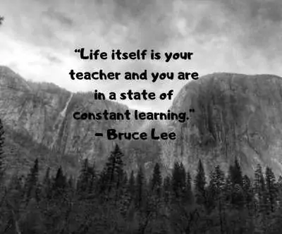 bruce lee quotes on life