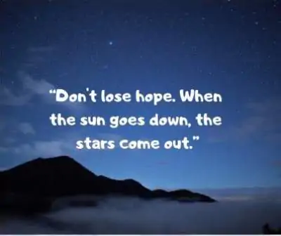 don't lose hope messages for whatsapp status