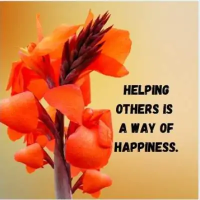 helping for happiness status quotes