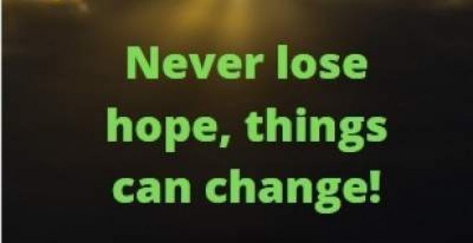 never lose hope quotes for whatsapp status