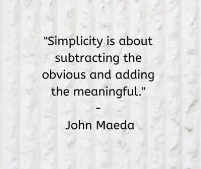 status quotes on what is simplicity in life