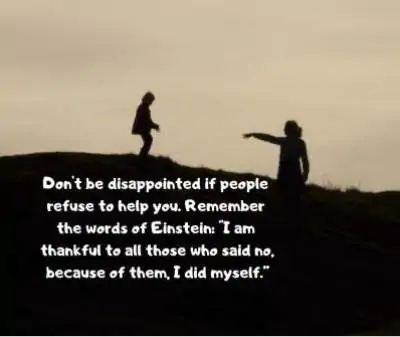 status quotes on help in english