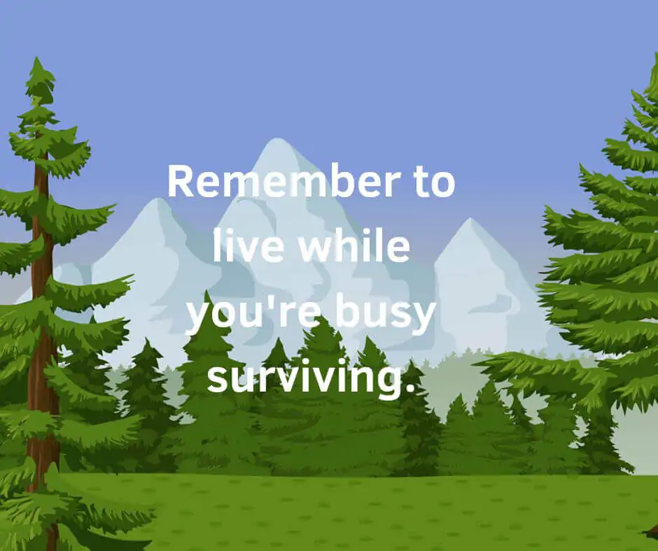 busy surviving quotes