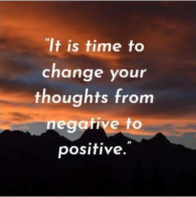 change thoughts in positive ways