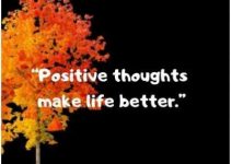 positive thoughts about life