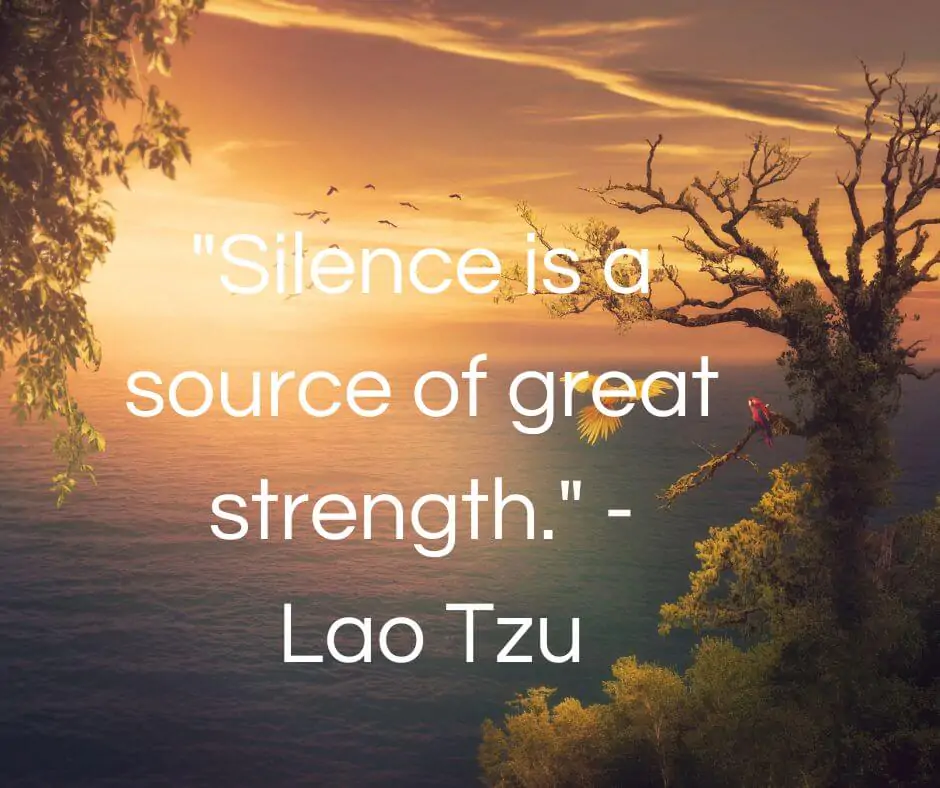 silence is source of strength quotes