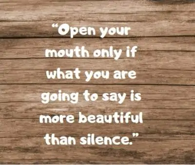 silent status quotes for fb and whatsapp