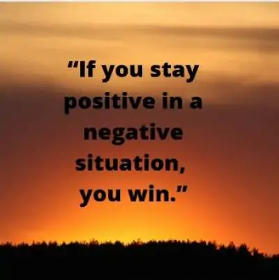 stay positive thoughts