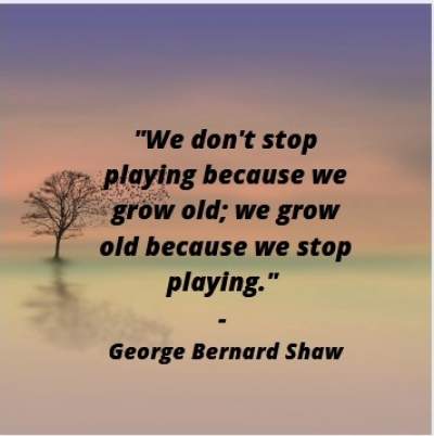 Life quotes by George Bernard Shaw on growing old 