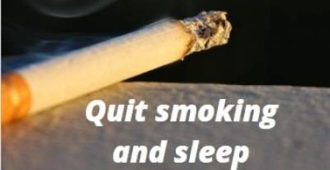 Status quotes quit smoking and sleep better