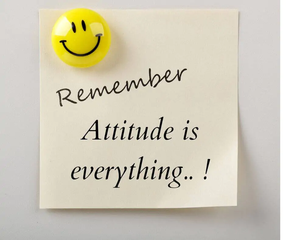 attitude is everything