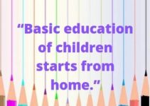 status quotes on basic education of children