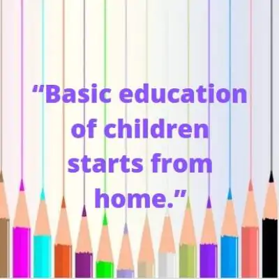 status quotes on basic education of children