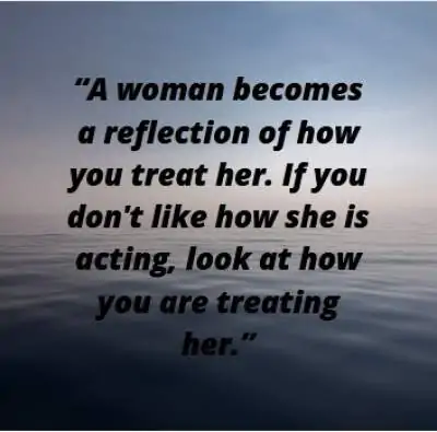 woman reflection quotes for whatsapp status