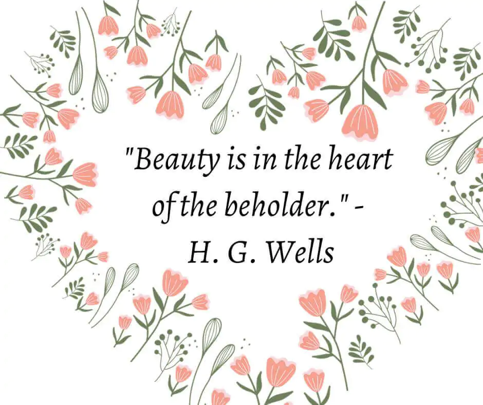 beauty in heart quotes