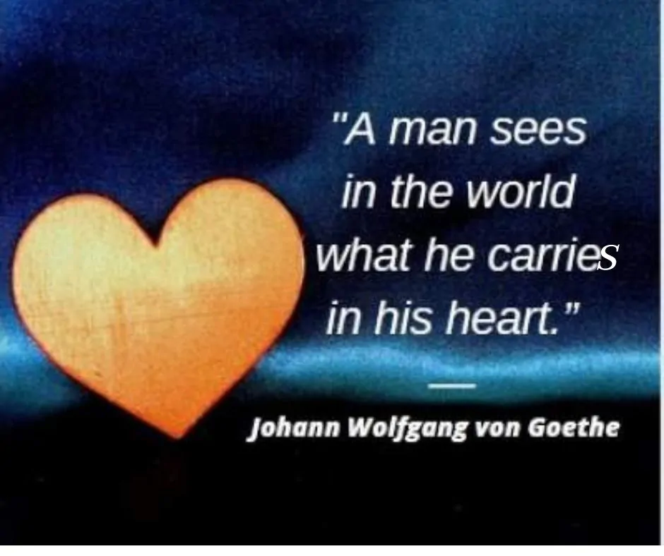 heart quotes by Goethe