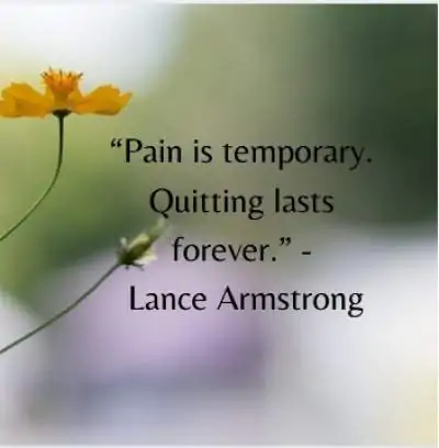 motivational status quotes on pain