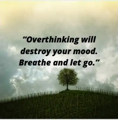 whatsapp Status quotes on Overthinking and mood