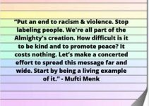 quotes on peace by Mufti Menk