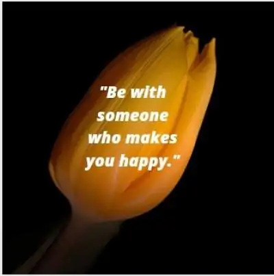 status message on someone who makes you happy