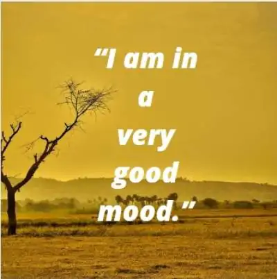 status on good mood for whatsapp