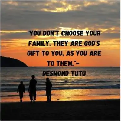 quotes on family by Desmond Tutu