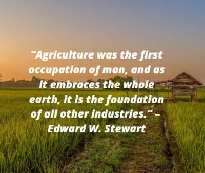 quotes on agriculture occupation