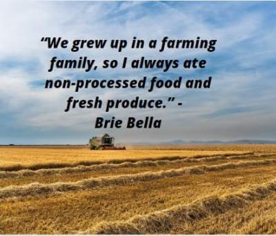 quotes by  Brie Bella on farming family