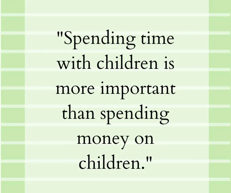 spending time with child quotes for whatsapp status