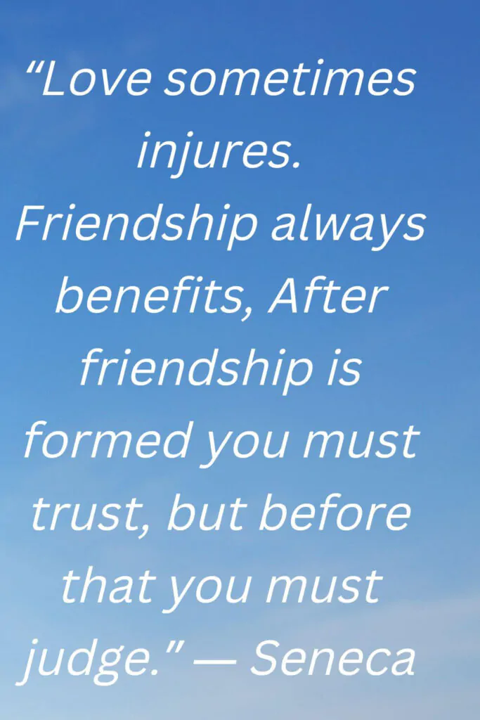 friendship benefits quote