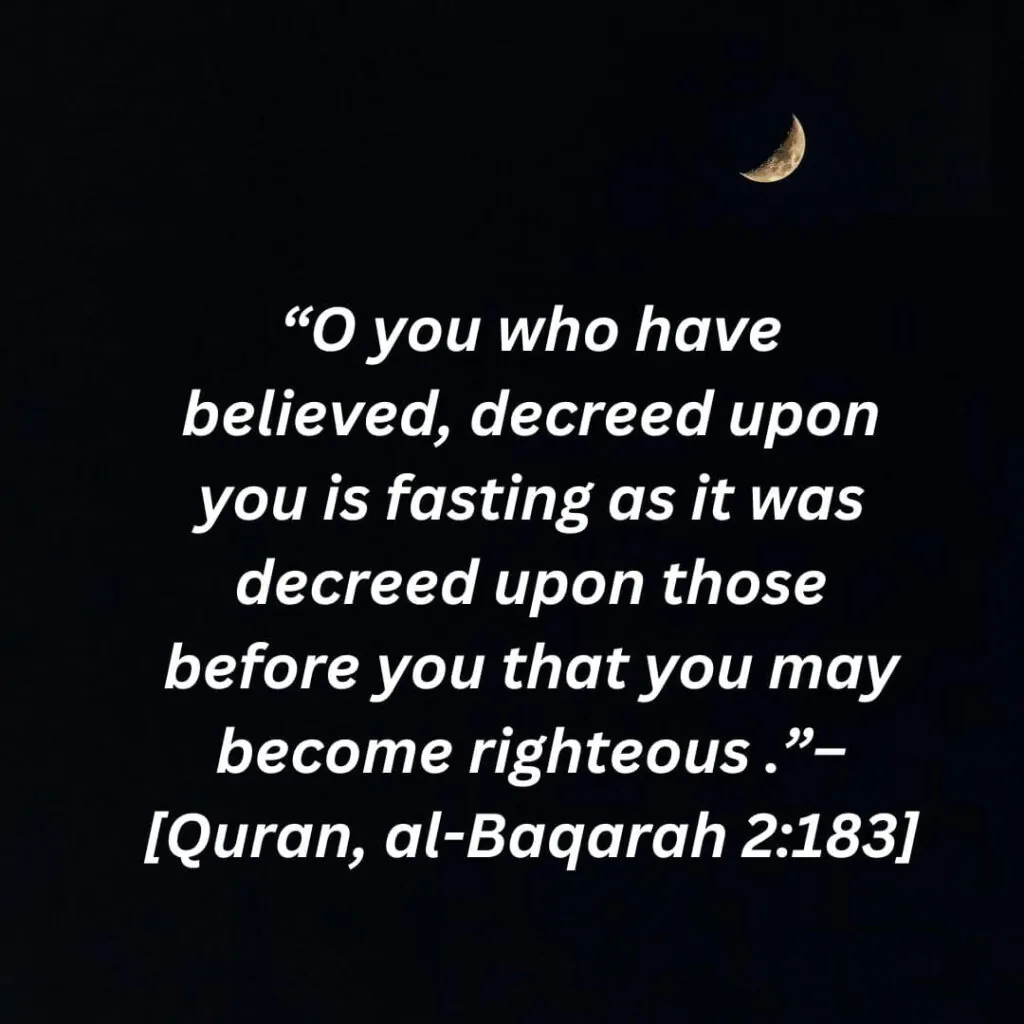 ramadan in quran