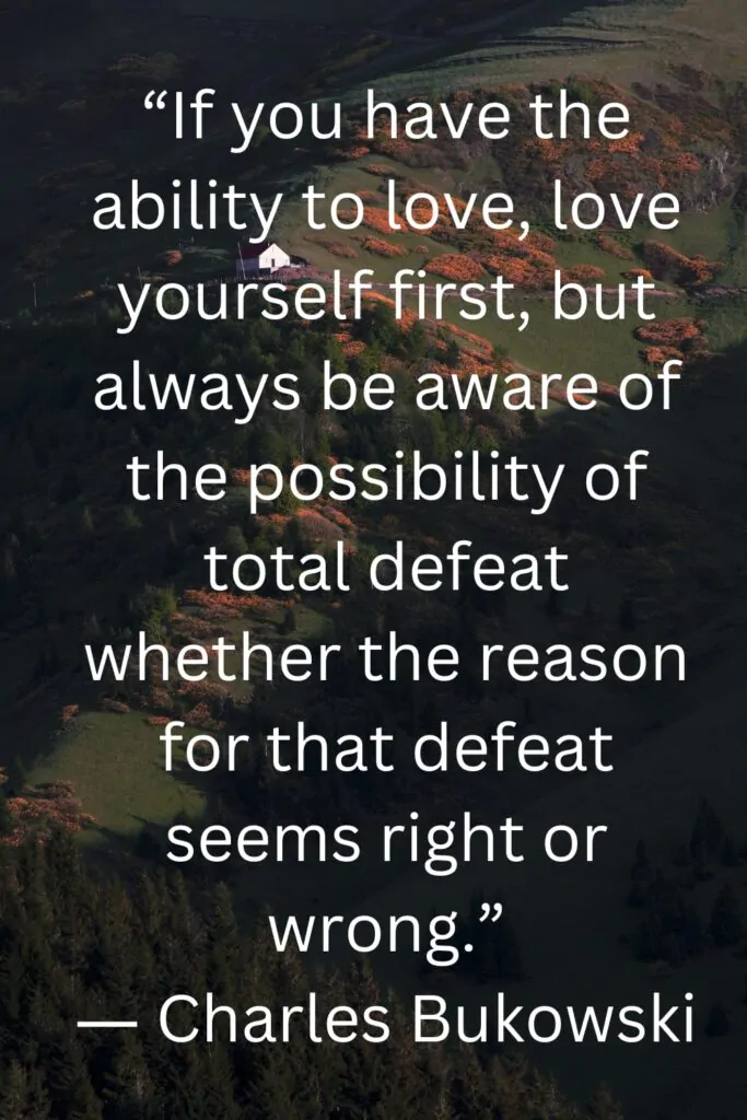 quotes on love and self respect