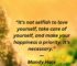 Mandy Hale quotes on self care and self love